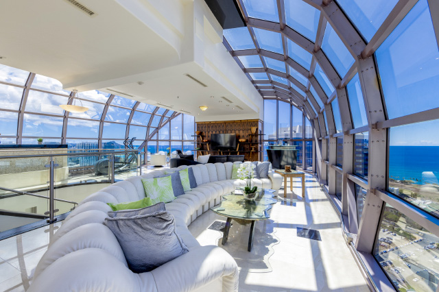 One Waterfront Tower Penthouse Interior