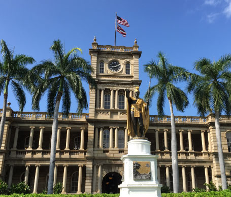 King Kamehameha statue